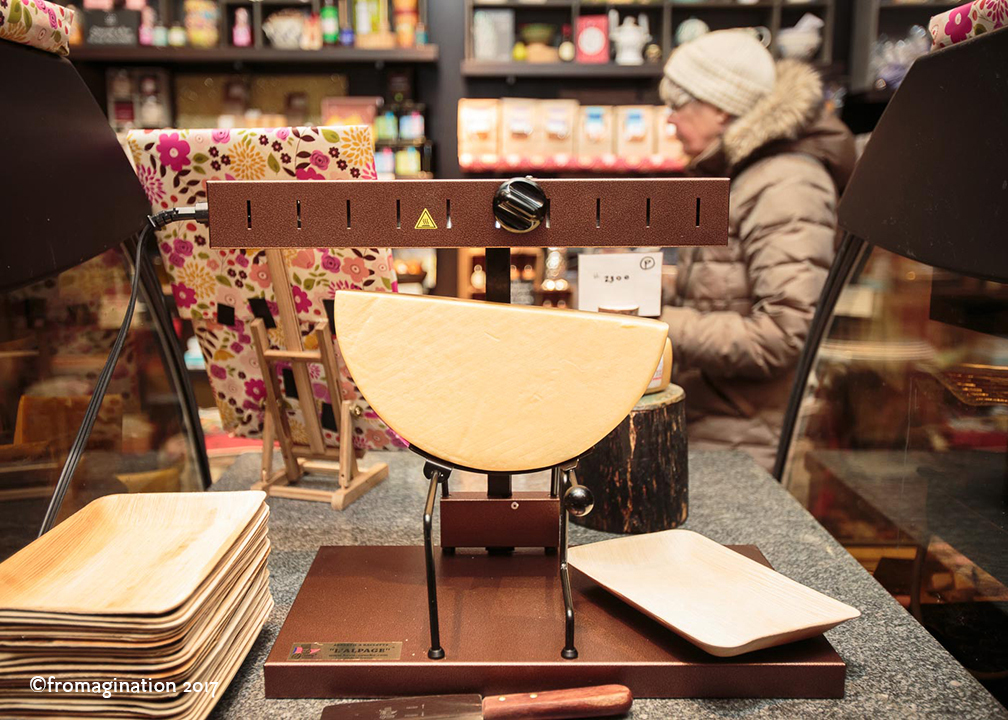 Fromagination feature Raclette Lunch during winter months.