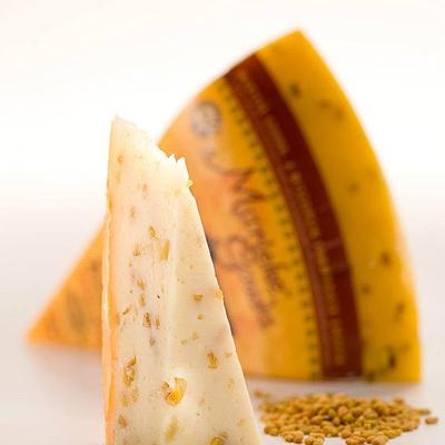 fromagination features garlic & onion gouda cheese