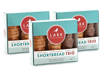 This is a picture of the Lark Shortbread Trio, offered by Fromagination.