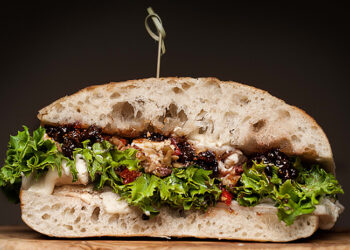 This is a picture of Fromagination's Veggiletta Sandwich