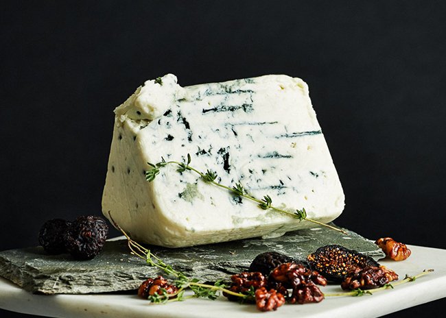 This is a picture of Moody Blue cheese, offered by Fromagination.