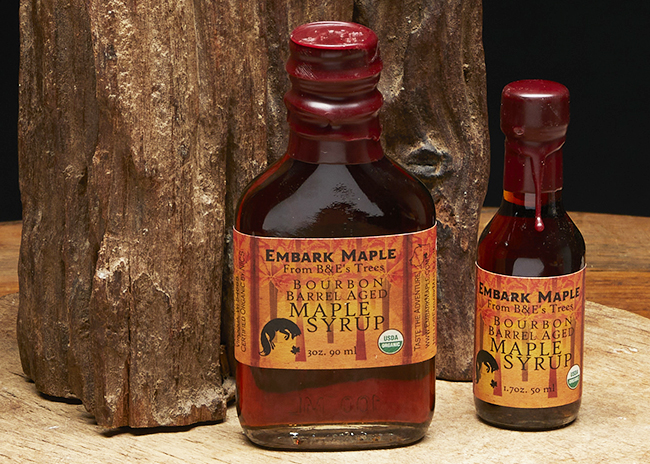 This is a picture of B&E's Trees Wisconsin Maple Syrup, offered by Fromagination.