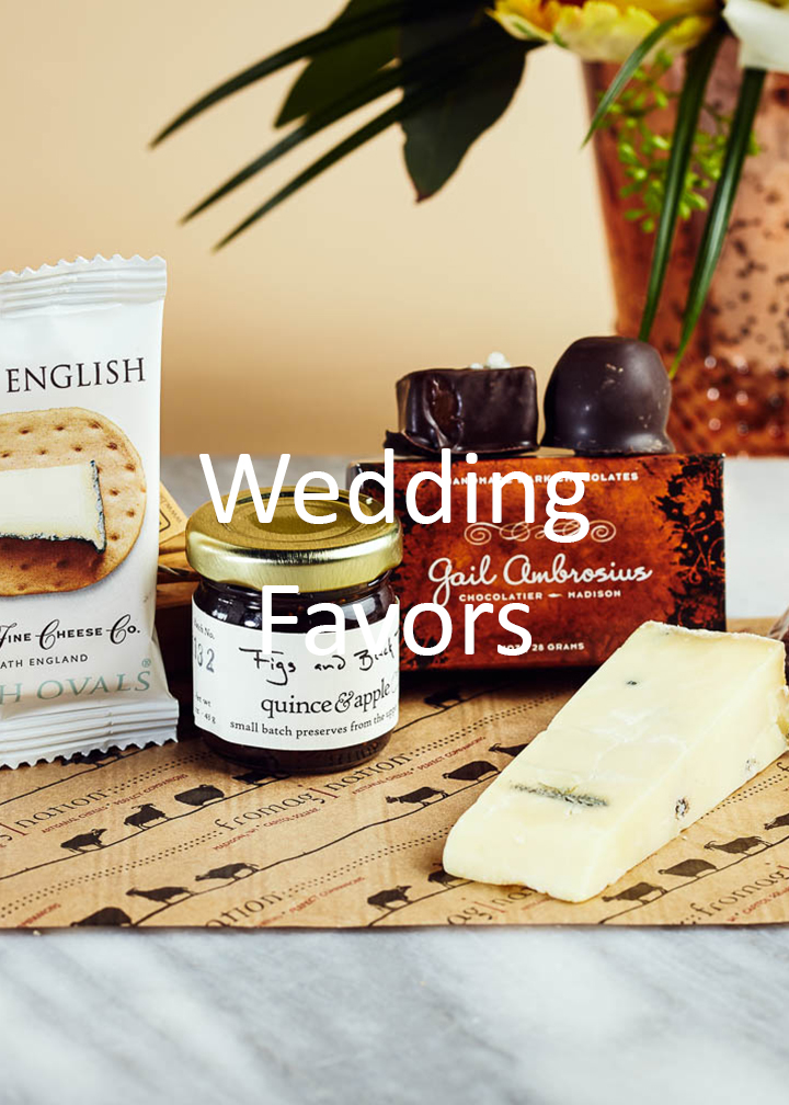 Fromagination's Wedding Favors