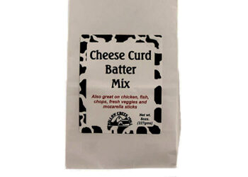 This is a picture of Willow Creek Mill Cheese Curd Batter, featured at Fromagination.