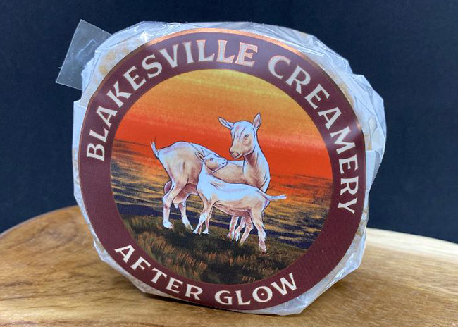 This is a picture of After Glow cheese, featured by Fromagination