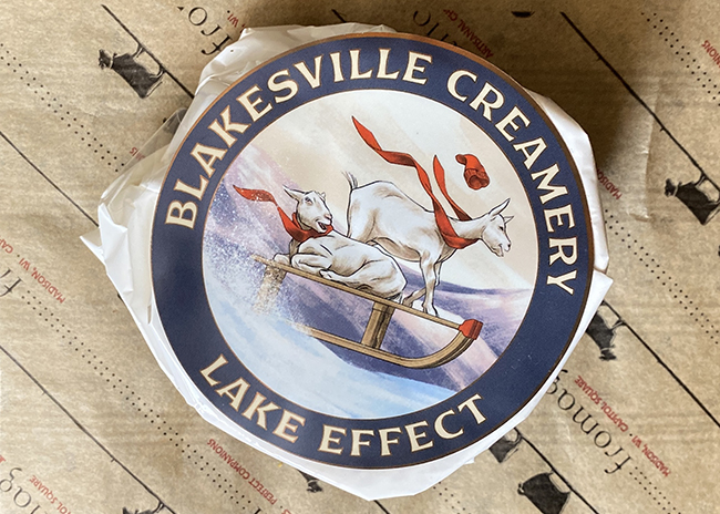 This is a picture of Lake Effect cheese, offered by Fromagination