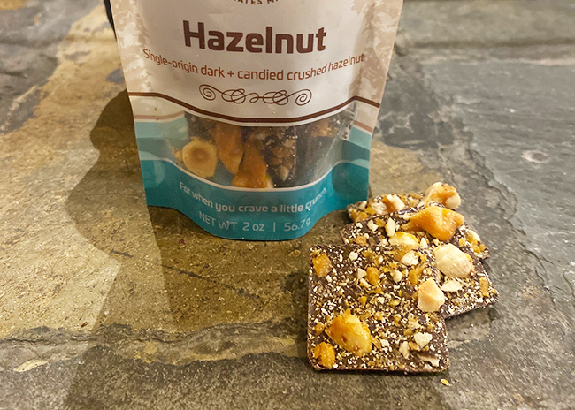 This is a picture of Gail Ambrosius Hazelnut Wafers, offered by Fromagination.