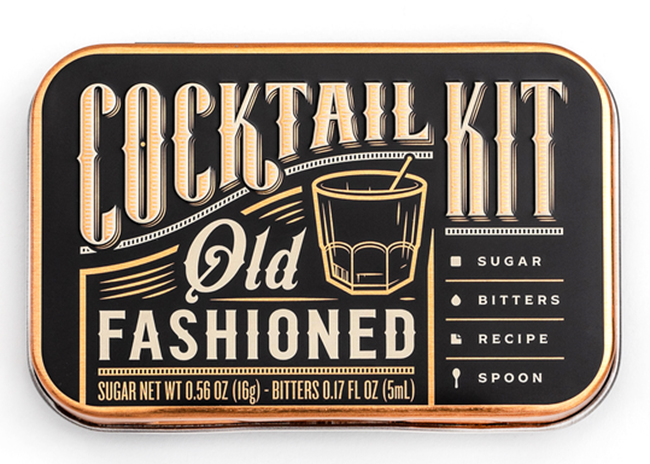 This is a picture of the Old Fashioned Cocktail Kit, offered by Fromagination.