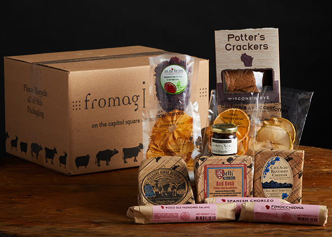 This is a picture of the Artisan Classics Gift Set, offered by Fromagination.