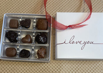 This is a picture of I Love You Chocolates Assortment, offered by Fromagination.