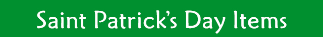 This is a banner for a Saint Patrick's Day Items link