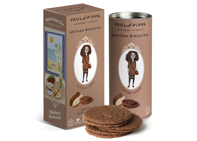 This is a picture of Cocoa Chips Sweet Biscuits, offered by Fromagination.