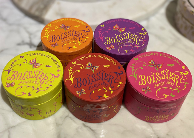 This is a picture of Bossier Parisian Festive Candies, offered by Fromagination.