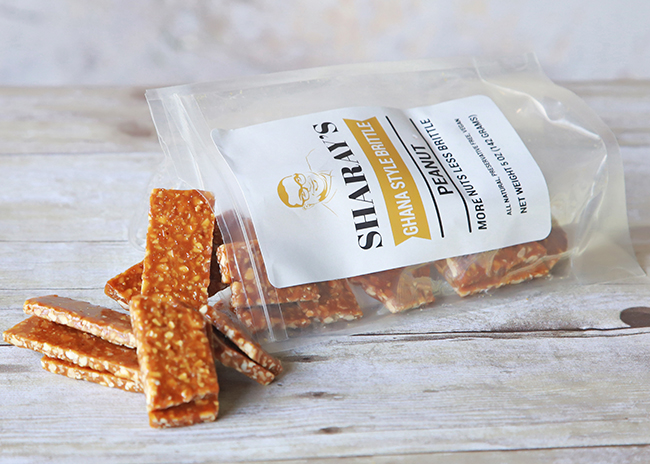 This is a picture of Sharay's Ghana Style Peanut Brittle, offered by Fromagination.