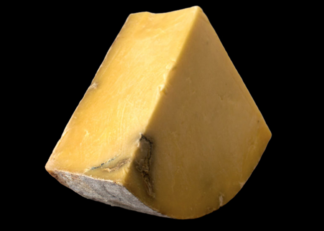 This is a picture of Montgomery Cheddar, offered by Fromagination.