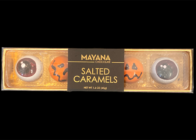 This is a picture of Spooky Saled Caramels, offered by Fromagination.