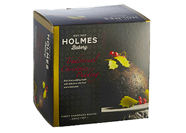 This is a picture of Holmes Bakery Traditional Christmas Pudding, offered by Fromagination.