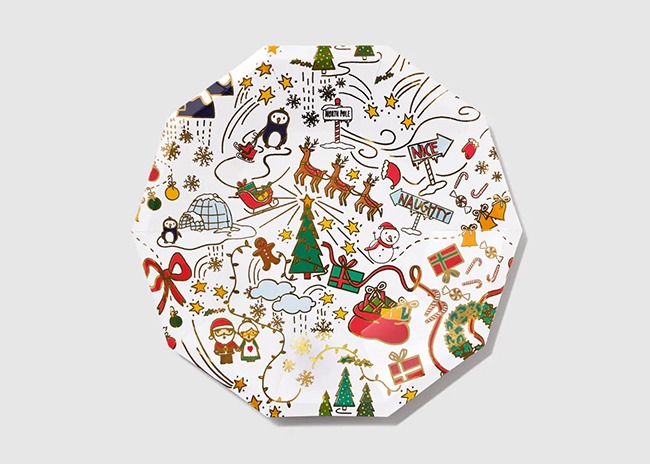 This is a picture of North Pole Plates, offered by Fromagination.