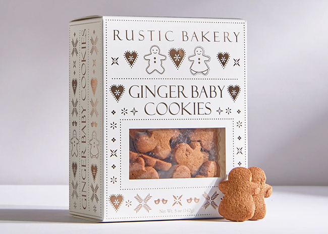 This is a picture of Ginger Baby Cookies, offered by Fromagination.