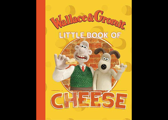 This is a picture of the Wallace & Gromit Little Book of Cheese, offered by Fromagination.