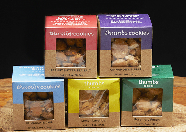 This is a picture of Thumbs Cookies, offered by Fromagination.