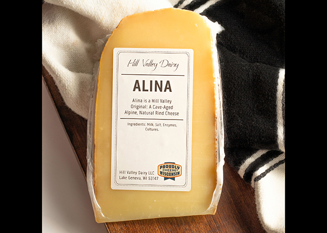 This is a picture of Hill Valley Dairy's Alina cheese, offered by Fromagination.