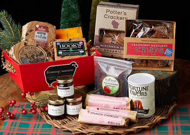 This is a picture of Fromagination's Award-Winning Collection Gift Set.