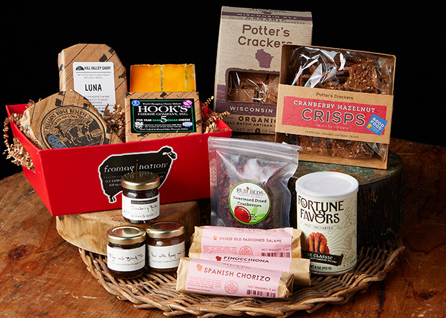 This is a picture of Fromagination's Award-Winning Collection Gift Set.