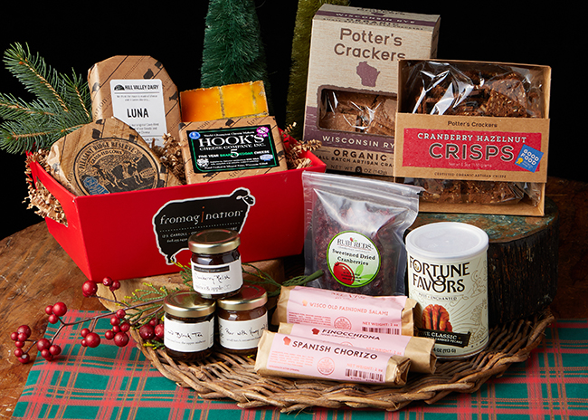 This is a picture of Fromagination's Award-Winning Collection Gift Set.