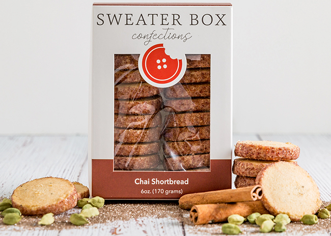 This is a picture of Chai Shortbread, offered by Fromagination.