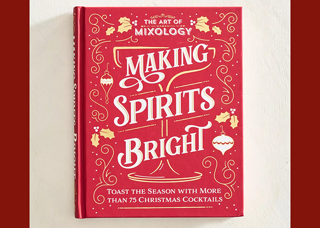 This is a picture of Making Spirits Bright drink recipes, offered by Fromagination.