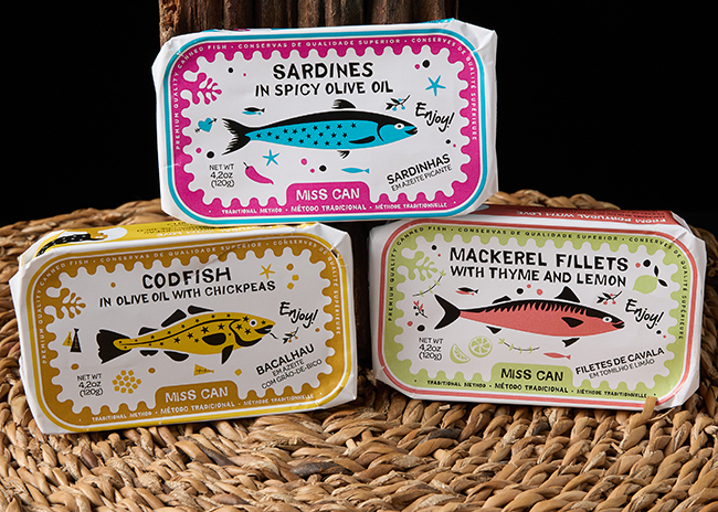 This is a picture of Miss Can Tinned Seafood, offered by Fromagination.