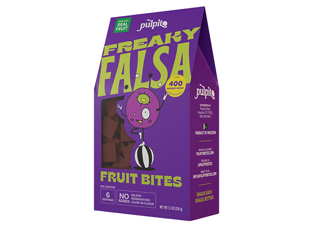 This is a picture of Pulpito Freaky Falsa Fruit Bites, offered by Fromagination.