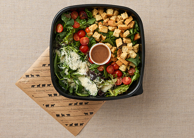 This is a picture of Fromagination's Family-Style Side Salad.