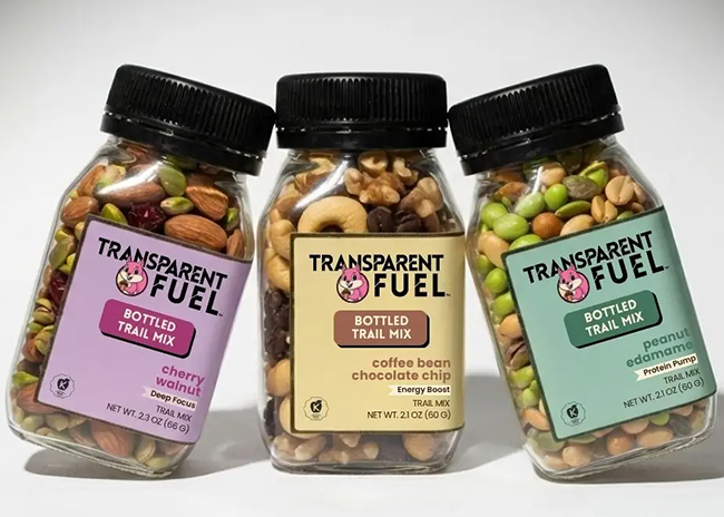 This is a picture of the Transparent Fuel Trio, offered by Fromagination.