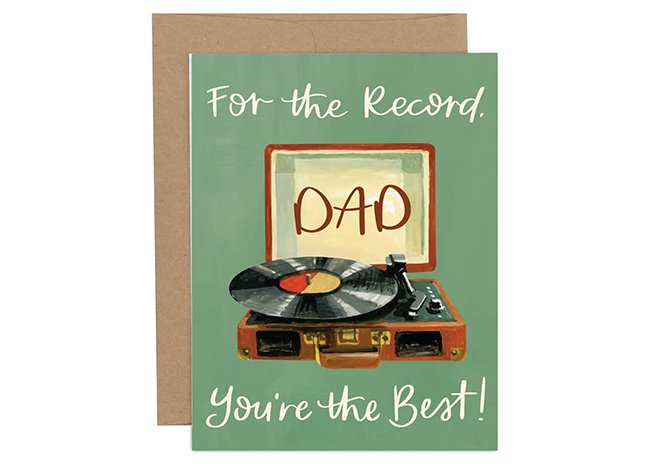 This is a picture of the For the Record Card, offered by Fromagination.